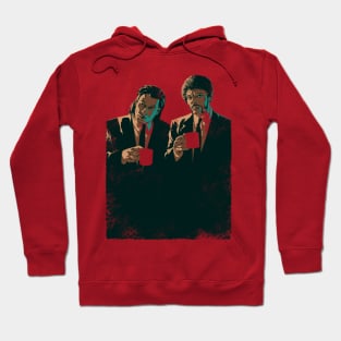 Pulp Fiction Art Print Hoodie